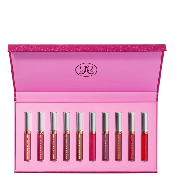 Anastasia Beverly Hills Other - Anastasia Beverly Hills 10 Piece Liquid Lipstick Vault New in Box